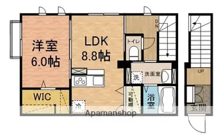 LA LUCE(ラ ルーチェ)【2階】の間取り