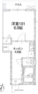 ノースロック【1階】の間取り