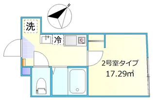 ベーネ平井【1階】の間取り