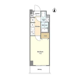 アルファコート立石2【1階】の間取り