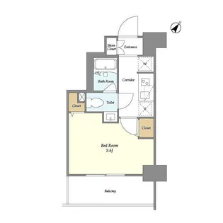 LA DOUCEUR四ツ木EAST【8階】の間取り
