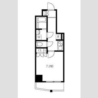 アゼスト堀切菖蒲園Ⅱ【7階】の間取り