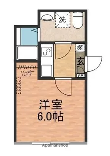 ノッティングヒルズ【101号室】の間取り