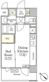 エル・セレーノ押上【7階】の間取り