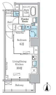 パークアクシス錦糸公園【3階】の間取り