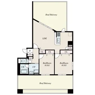SーFORT亀戸【12階】の間取り