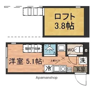 S&L平井【2階】の間取り