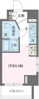 THEパームス新小岩【4階】の間取り