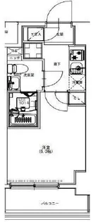 SーRESIDENCE市川【8階】の間取り
