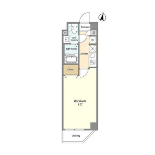 アルファコート青砥4【2階】の間取り