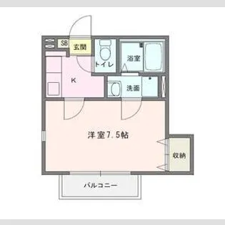 プロムナード【2階】の間取り