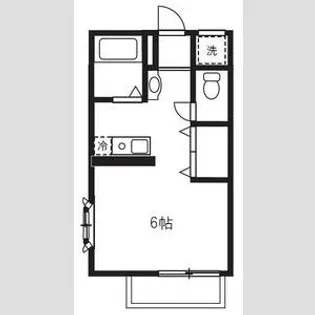 カーサグランディール【2階】の間取り