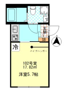アンセス堀切菖蒲園【1階】の間取り