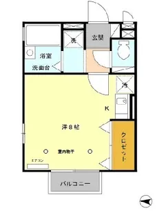 フジ【2階】の間取り