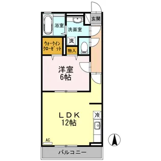 AROUSE【2階】の間取り
