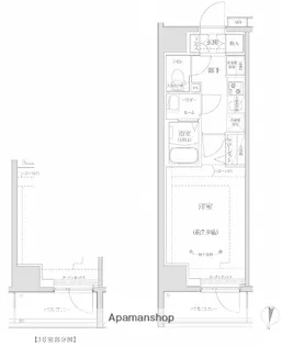 RELUXIA立石【9階】の間取り