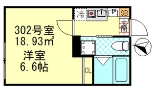 CK四ツ木【2階】の間取り