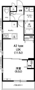 リブリ・興【1階】の間取り