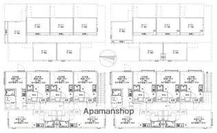 エマージ・アベニュー AOTO【1階】の間取り