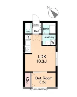 MAISON DE RIO【2階】の間取り