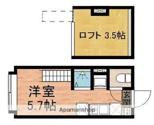 MET小岩【1階】の間取り