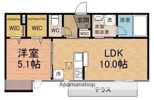 VINGT CINQ【1階】の間取り