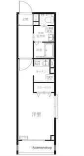 青木ビル【1階】の間取り