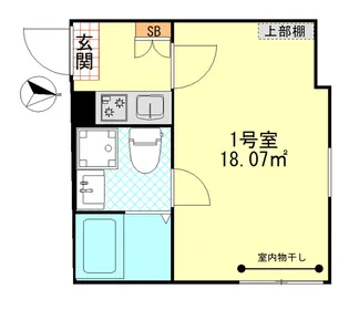 パーチェ堀切【3階】の間取り