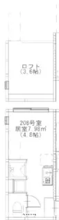 仮称)西新小岩四丁目③【2階】の間取り