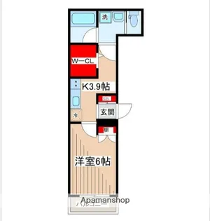 T.S MANSION【1階】の間取り