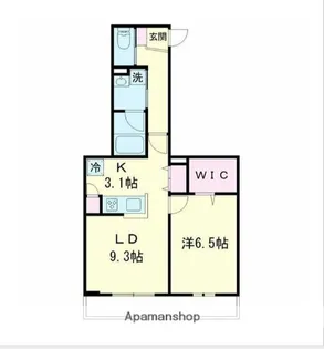 T.S MANSION【201号室】の間取り