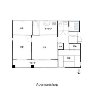 弦巻邸【3階】の間取り