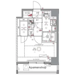 ユリカロゼAZ亀戸Ⅱ【402号室】の間取り