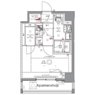 ユリカロゼAZ亀戸Ⅱ【2階】の間取り