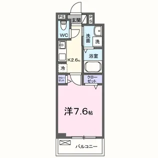 CARNABY(カーナビー)【3階】の間取り