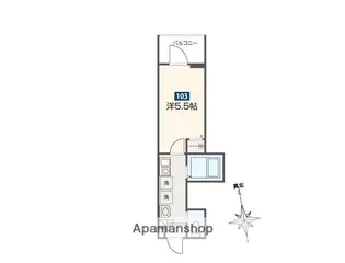 TOIVE新小岩【1階】の間取り