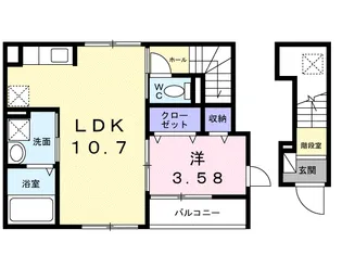 メゾン ノブレス【2階】の間取り