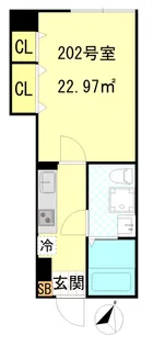 CFジオーレ西小岩五丁目【2階】の間取り