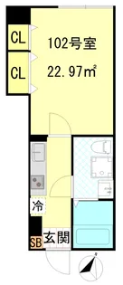 CFジオーレ西小岩五丁目【1階】の間取り