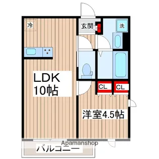 プラネッツ【3階】の間取り