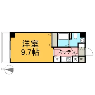 東京都墨田区亀沢1丁目【マンション】の間取り