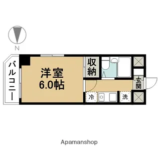 キャピタルコートⅤ【3階】の間取り