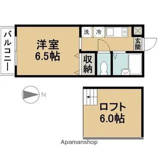 メゾンYランド【1階】の間取り