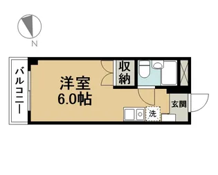 エスクロープラザ【2階】の間取り