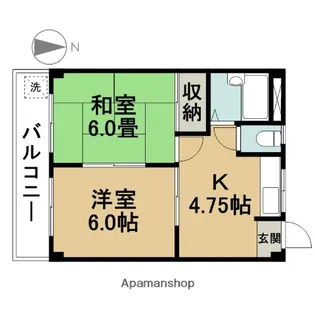 エスポワール【3階】の間取り