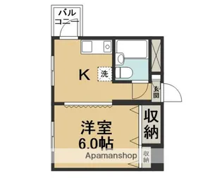 エルハイム【3階】の間取り