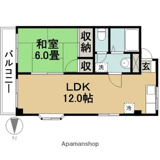 シャトレーゼヒコタ【1階】の間取り