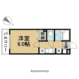 カーサ・ディ・パルコ【2階】の間取り