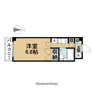 ホワイトリヴィエール【3階】の間取り