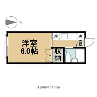 ホトコーポ【1階】の間取り
